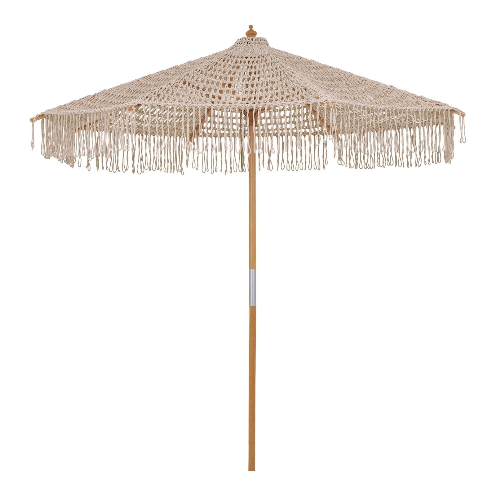 House Nordic Martos stickad parasoll, Beige - Azalea Home