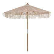 House Nordic Martos stickad parasoll, Beige - Azalea Home