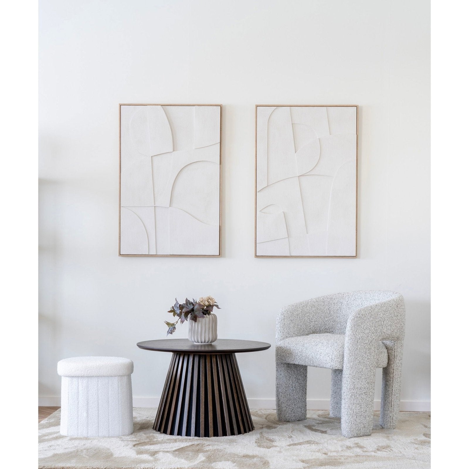 House Nordic Monroe Matstol, Grå - Azalea Home