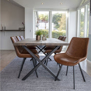 House Nordic Montpellier matbord 200x95, Brun - Azalea Home