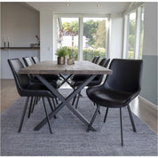 House Nordic Montpellier matbord 200x95, Brun - Azalea Home