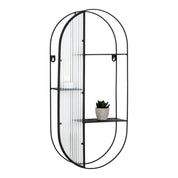 House Nordic Newcastle hylla, Svart - Azalea Home