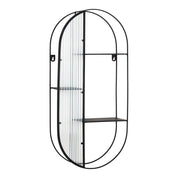 House Nordic Newcastle hylla, Svart - Azalea Home