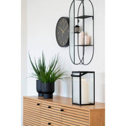 House Nordic Newcastle hylla, Svart - Azalea Home