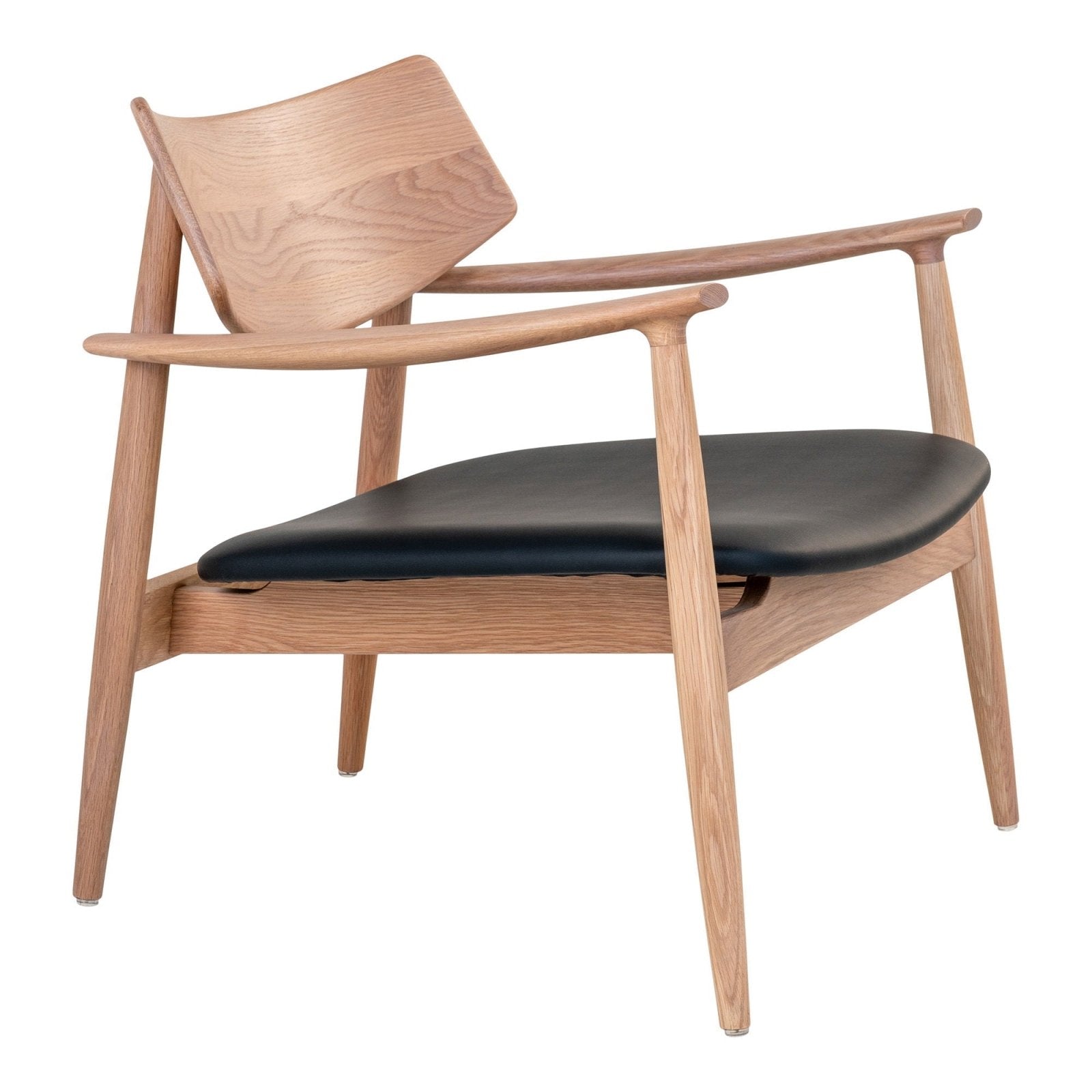 House Nordic Olvera fåtölj, Natur/svart - Azalea Home