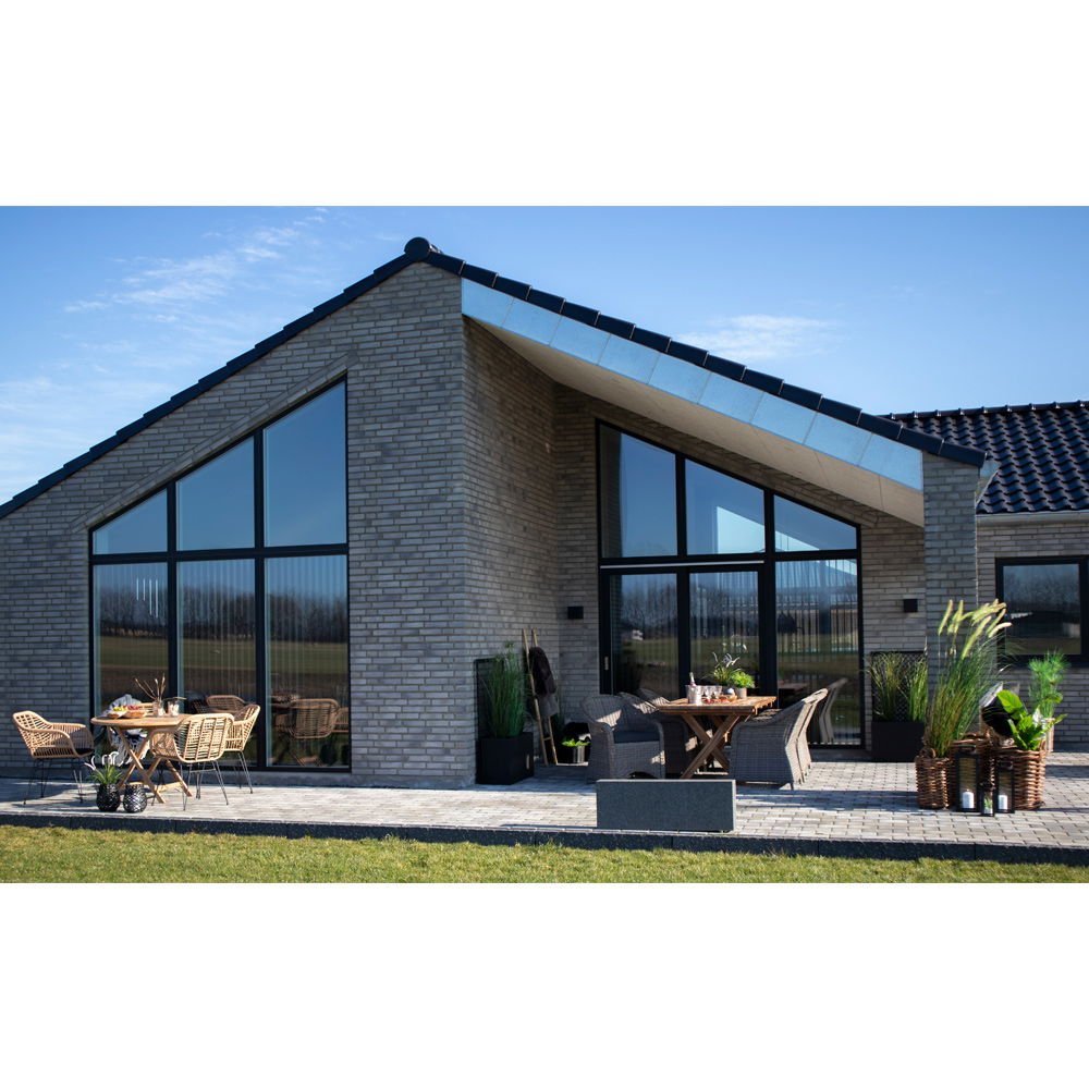 House Nordic Oviedo Trädgårdsbord Ø100, Teak - Azalea Home