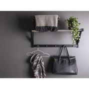 House Nordic Padova hatthylla, Svart - Azalea Home