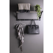 House Nordic Padova hatthylla, Svart - Azalea Home