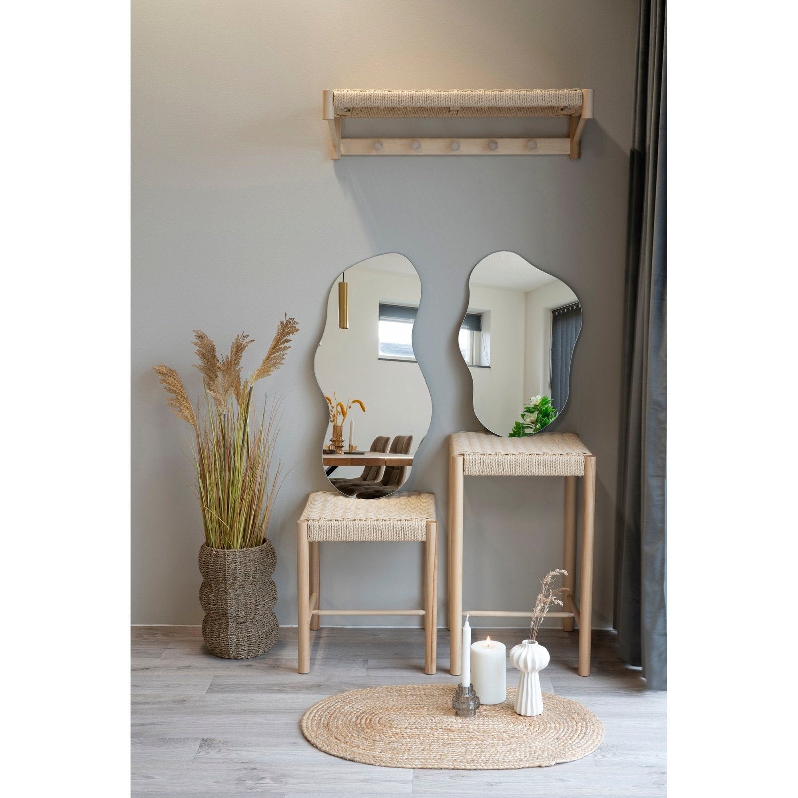 House Nordic Palermo spegel, Glas - Azalea Home