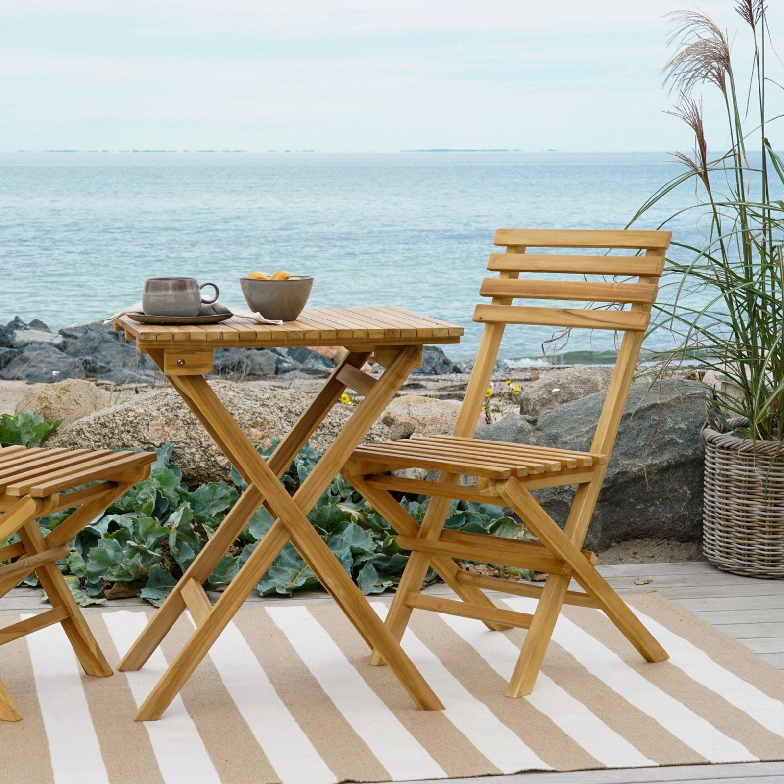 House Nordic Pina Utematta 140x200, Beige - Azalea Home