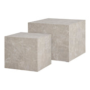 House Nordic Prague soffbord 2 - Pack, Marmor - Azalea Home