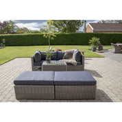 House Nordic Rossi loungeset, Grå - Azalea Home