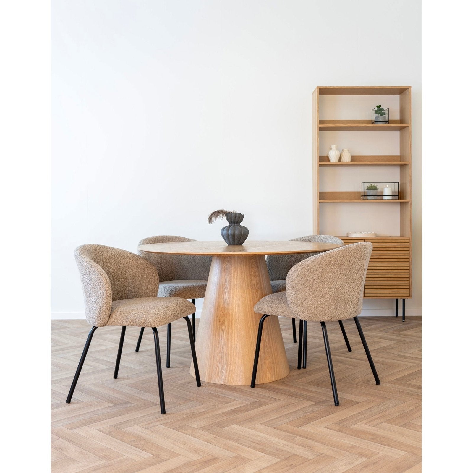 House Nordic Safira Matstol, Beige - Azalea Home