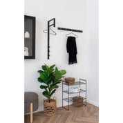 House Nordic Swansea skoställ, Svart - Azalea Home