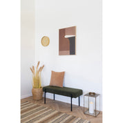 House Nordic Swindon bänk, Mörkgrön - Azalea Home