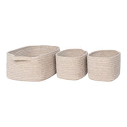 House Nordic Teixo korgar 3 - Pack, Beige - Azalea Home