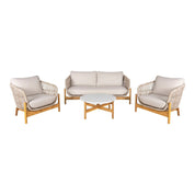 House Nordic Terracina loungeset, Beige - Azalea Home