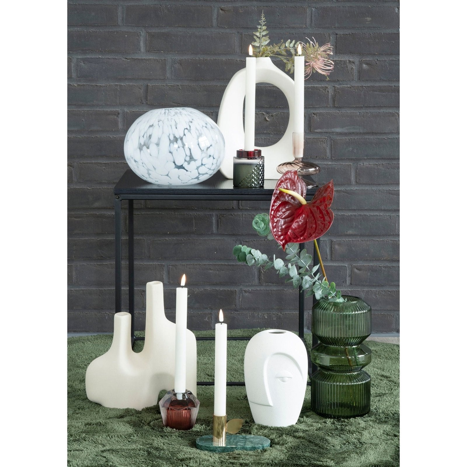 House Nordic Vas, Grön - Azalea Home