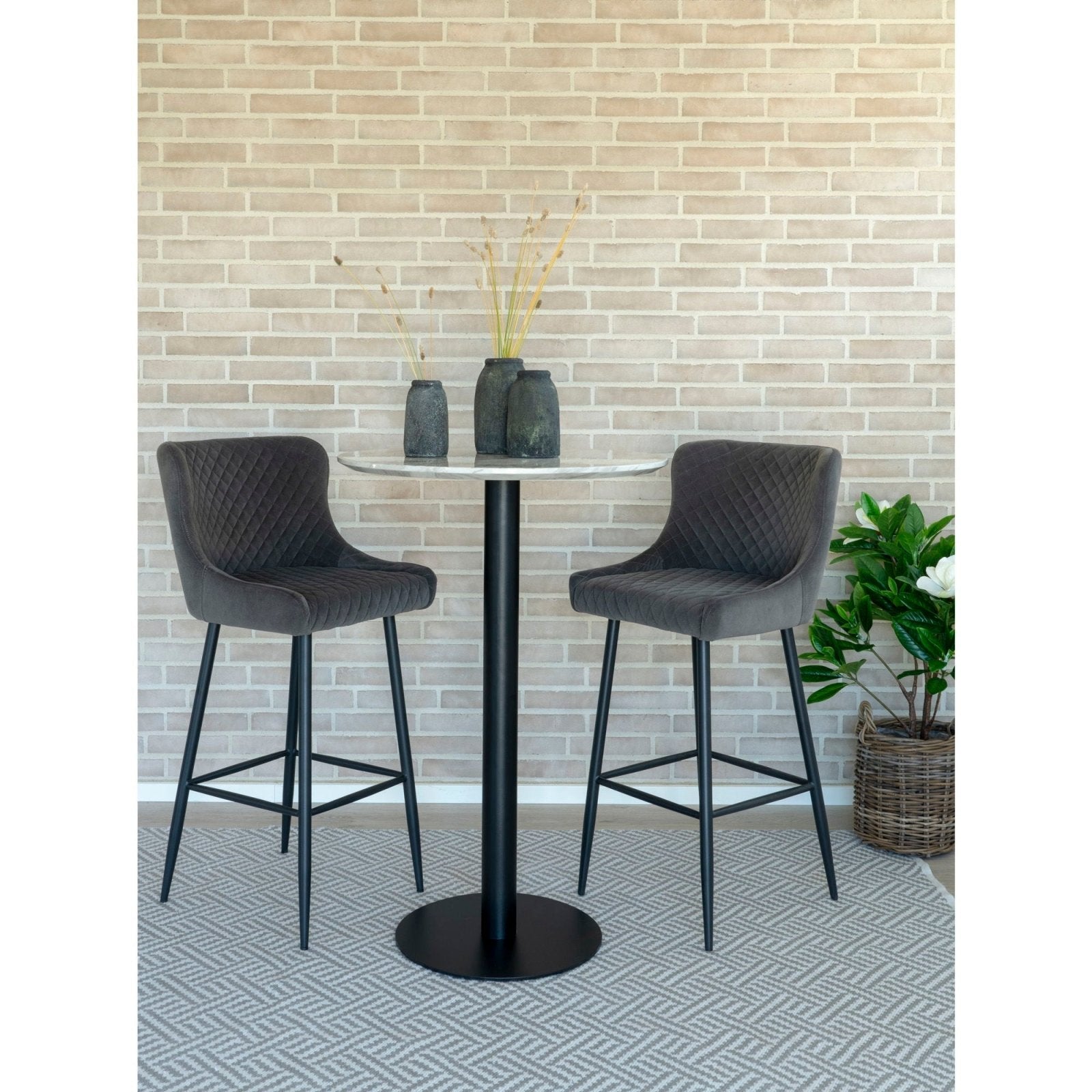 House Nordic Velas dekorationsvaser, Antik ljusgrå - Azalea Home