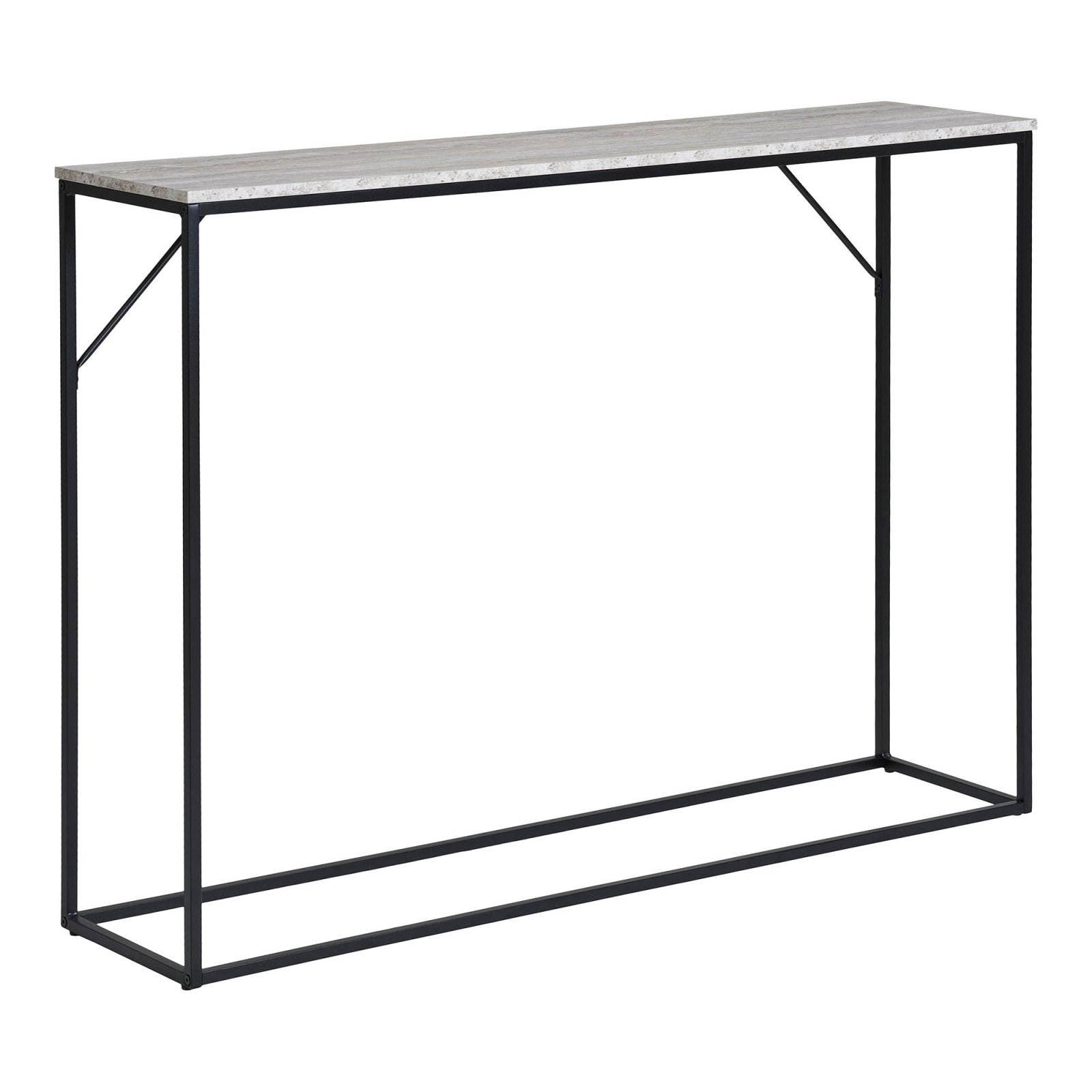 House Nordic Vita konsolbord, Svart / Natur - Azalea Home