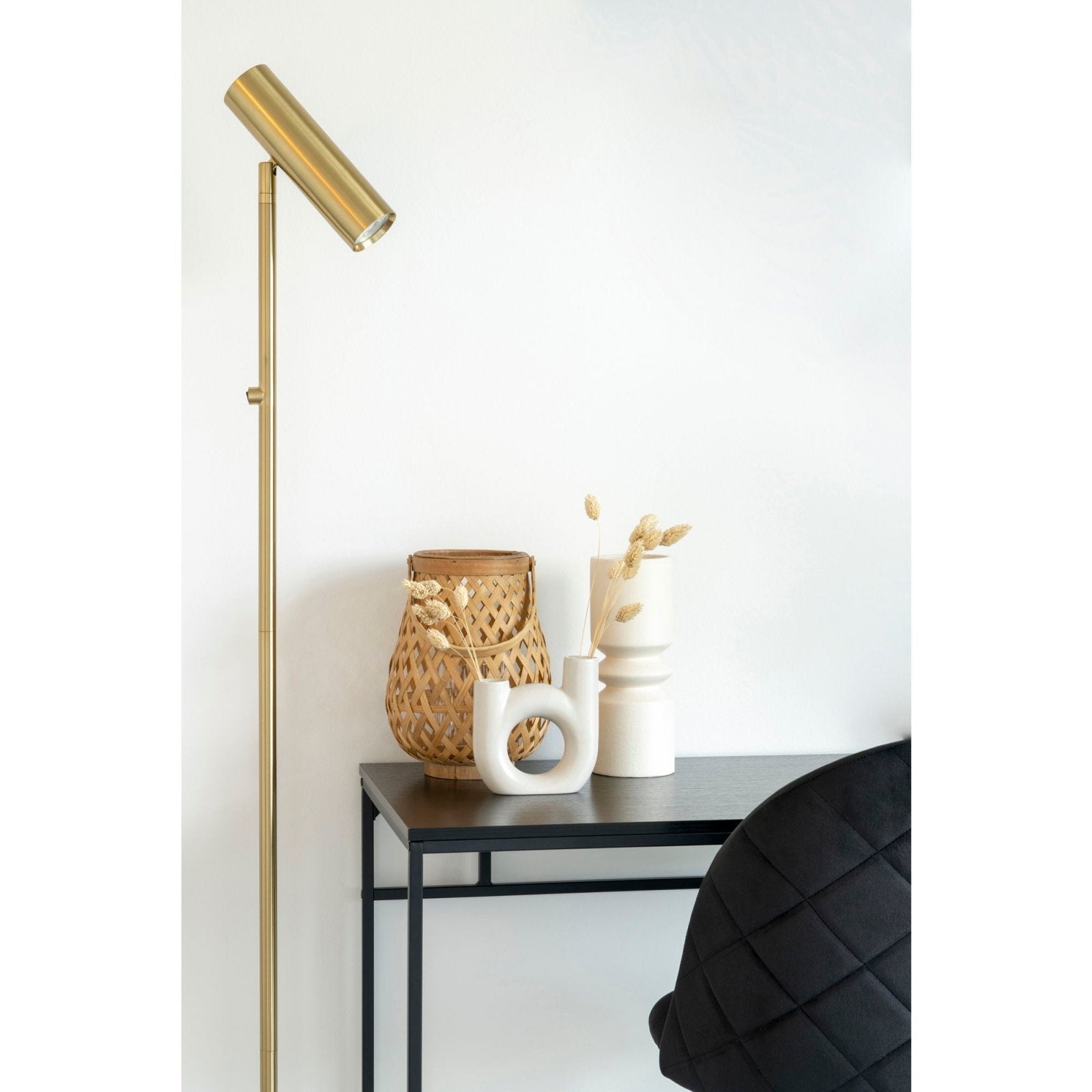 House Nordic Vita skrivbord, Svart - Azalea Home