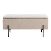 House Nordic Watford bänk, Beige - Azalea Home