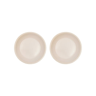 Yuka Djup Tallrik Ø19, 2-Pack, Off-white
