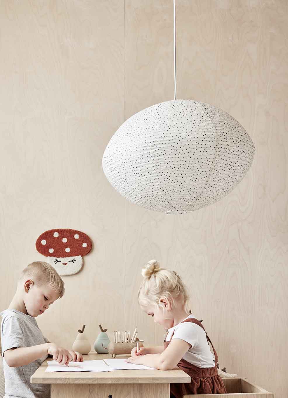 Moyo Lampskärm, Offwhite