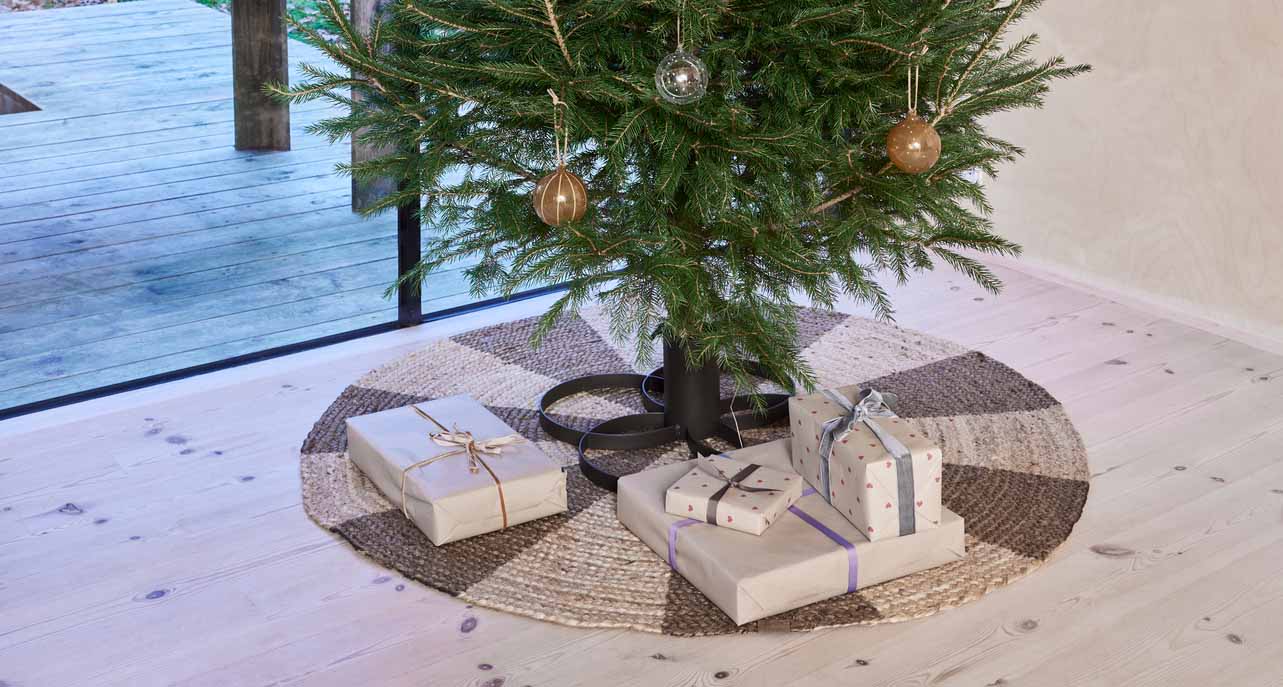 Julgransfot, BrownedBrass