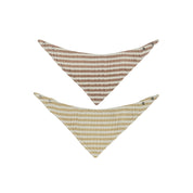 Randig Haklapp, 2-Pack, Natur