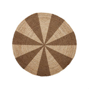 Circle Jutematta Ø120, Natur
