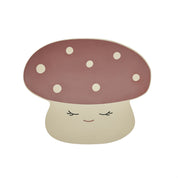 Bordstablett Mushroom, Offwhite
