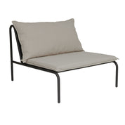 Furi Outdoor Loungestol, Svart