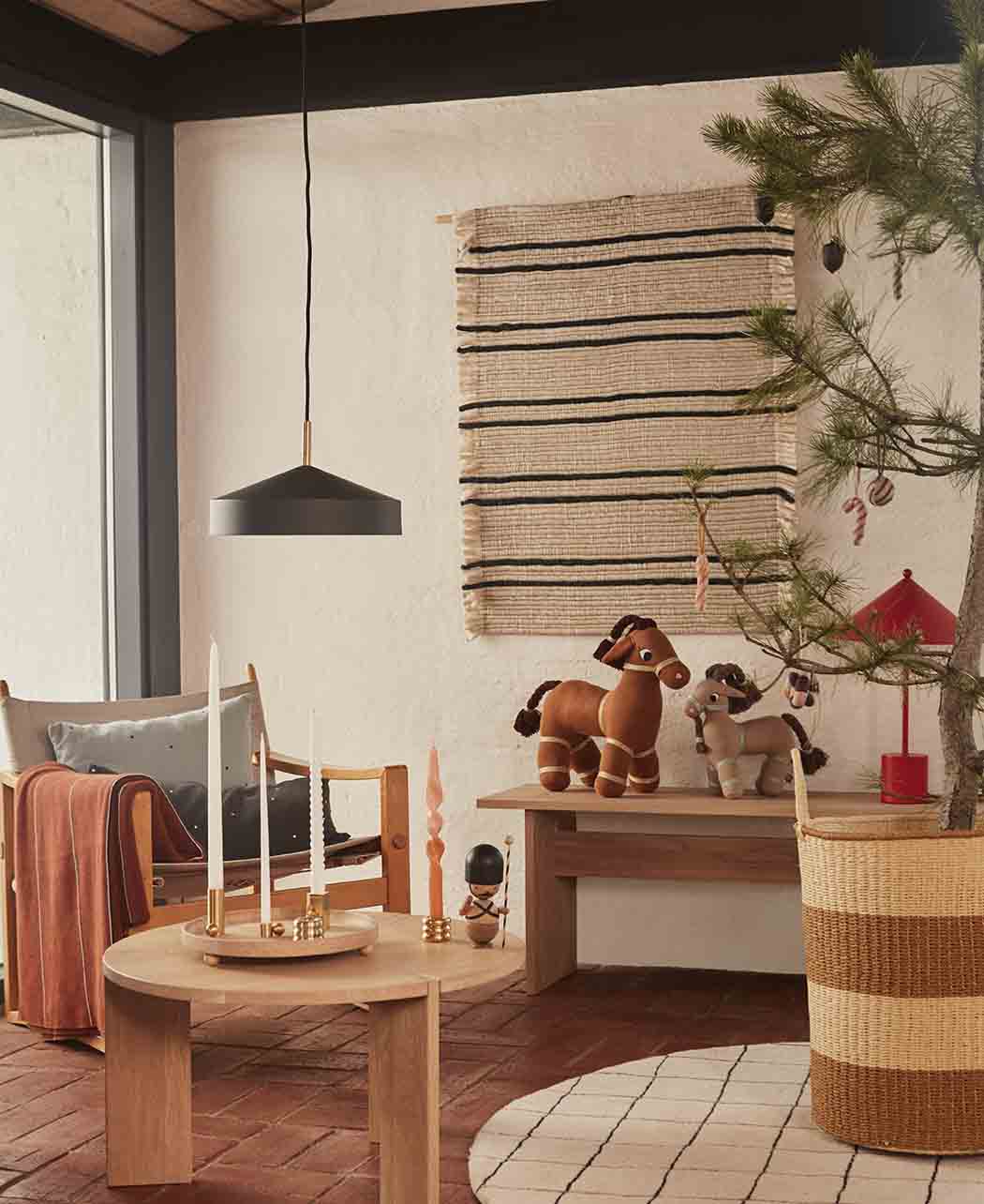 Hatto Taklampa Ø30cm, Svart