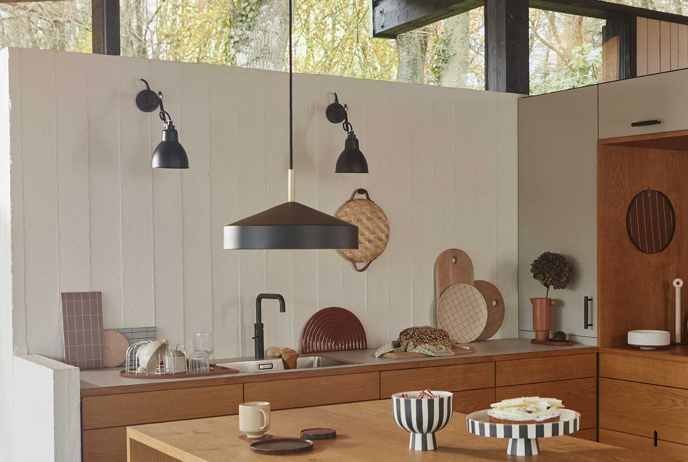 Hatto Taklampa Ø30cm, Optic