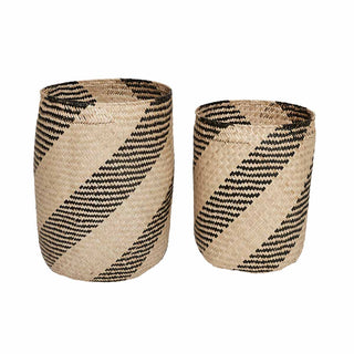 Twist Förvaringskorg, 2-Pack, Natur