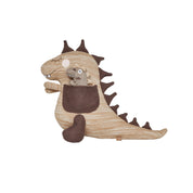 Dina & Bobo Dinosaur Gosedjur, Beige