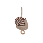 Sally Snail Speldosa, Brun