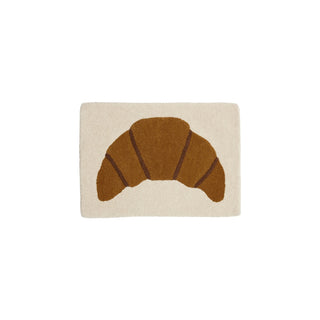 Croissant Tuftad Barnmatta/Väggbonad 65x45, Brun
