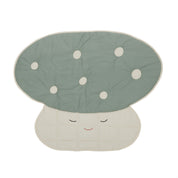 Mushroom Kviltad Filt, Offwhite