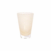 Yuka Swirl Glas, 2-Pack, Gul