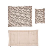 Leaf Dockbäddset med Madrass, Beige