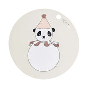 Bordstablett Panda Pompom, Off-white