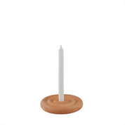 Savi Ljusstake Keramik, Låg, Beige