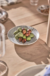 Nori Randig Tallrik Ø13cm, 2-Pack, Clay