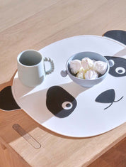 Bordstablett Panda, Vit