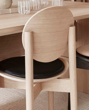 Woody Stolsdyna i Läder, Svart