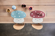 Bordstablett Mushroom, Offwhite