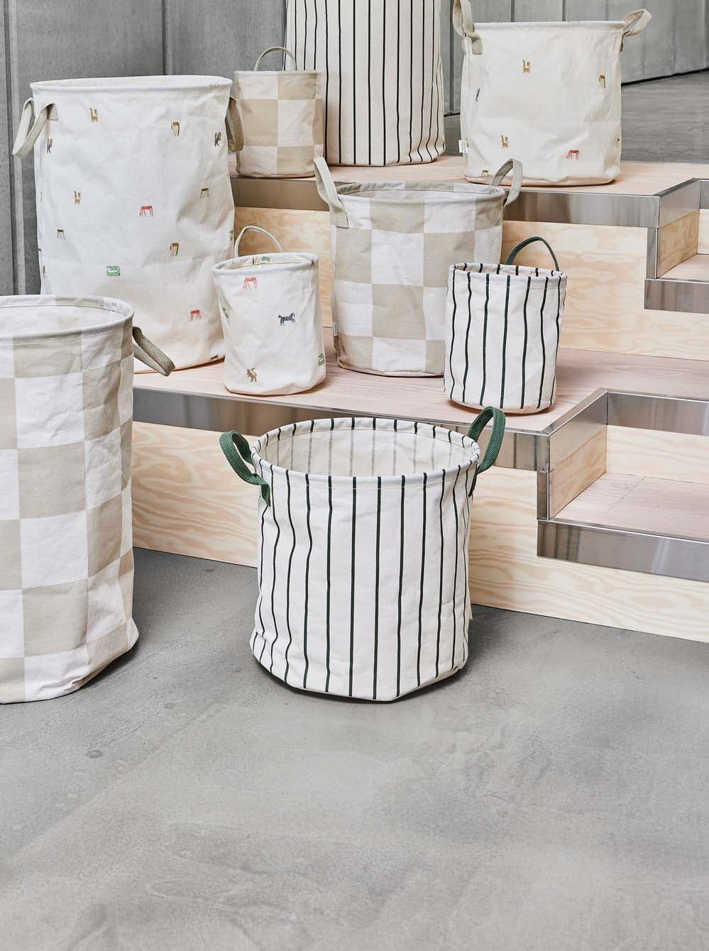 Raita Tvätt-/Förvaringskorg, Grön