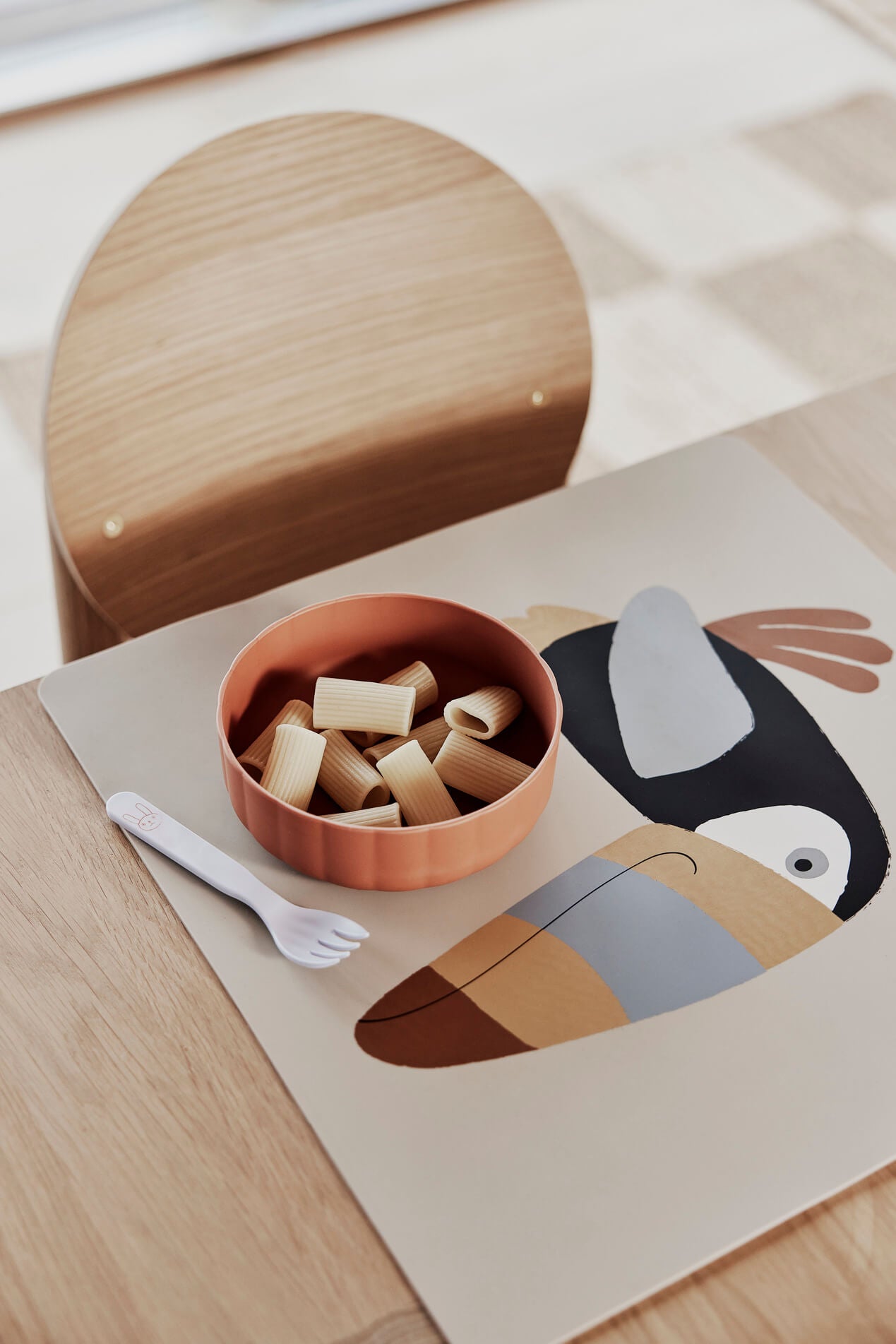 Bordstablett Toucan, Clay